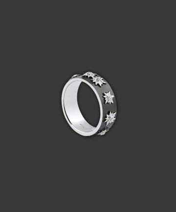 Silber Ring mit Edelweiss  R8001