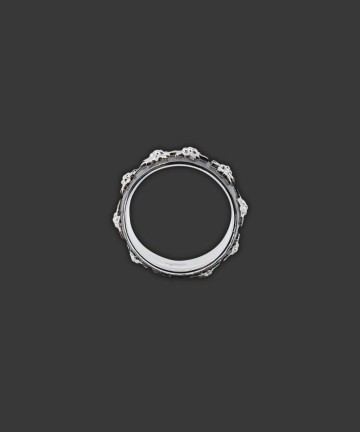 Silber Ring mit Edelweiss  R8003