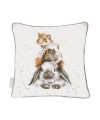 Wrendale Kissen Hamster Meerschweinchen und Hase
